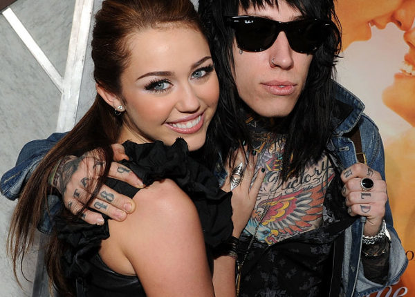 miley with trace cyrus